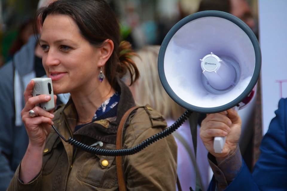 politically active